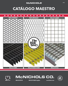 Front cover of the McNICHOLS® Master Catalog in Spanish.