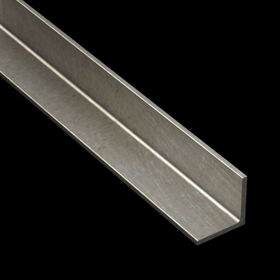 McNICHOLS® Accessories Angle, Carbon Steel, Hot Rolled, 1/8" Gauge (.1250" Thick), 90° Angle, Equal Legs (1-1/4" Leg x 1-1/4" Leg) McNICHOLS® Accessories Angle, Carbon Steel, Hot Rolled, 1/8" Gauge (.1250" Thick), 90° Angle, Equal Legs (1-1/4" Leg x 1-1/4" Leg)
