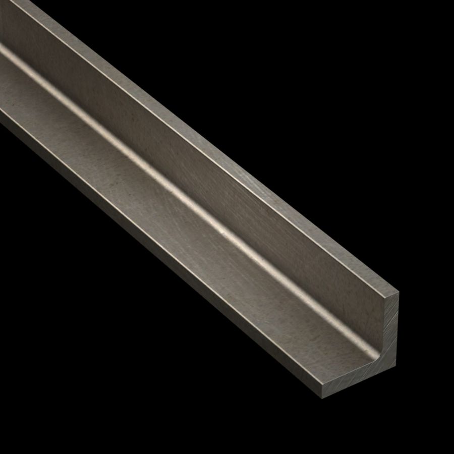 McNICHOLS® Accessories Angle, Carbon Steel, Hot Rolled, 1/4" Gauge (.2500" Thick), 90° Angle, Equal Legs (1-1/4" Leg x 1-1/4" Leg) McNICHOLS® Accessories Angle, Carbon Steel, Hot Rolled, 1/4" Gauge (.2500" Thick), 90° Angle, Equal Legs (1-1/4" Leg x 1-1/4" Leg)