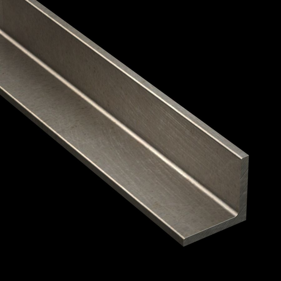 McNICHOLS® Accessories Angle, Carbon Steel, Hot Rolled, 1/4" Gauge (.2500" Thick), 90° Angle, Equal Legs (2" Leg x 2" Leg) McNICHOLS® Accessories Angle, Carbon Steel, Hot Rolled, 1/4" Gauge (.2500" Thick), 90° Angle, Equal Legs (2" Leg x 2" Leg)