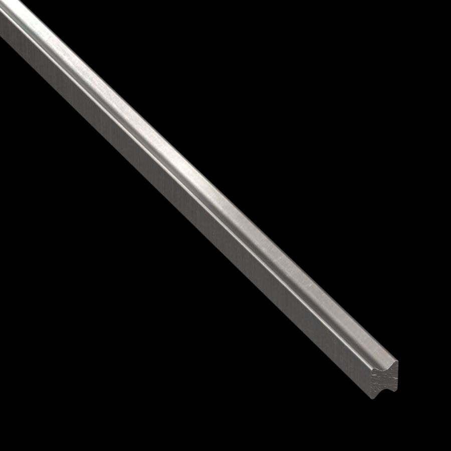McNICHOLS® Accessories Bar Interlock, Aluminum, Alloy 6061-T6 Extrusion, Dovetail Bar Interlock (0.324" Width x 0.446" Height) McNICHOLS® Accessories Bar Interlock, Aluminum, Alloy 6061-T6 Extrusion, Dovetail Bar Interlock (0.324" Width x 0.446" Height)