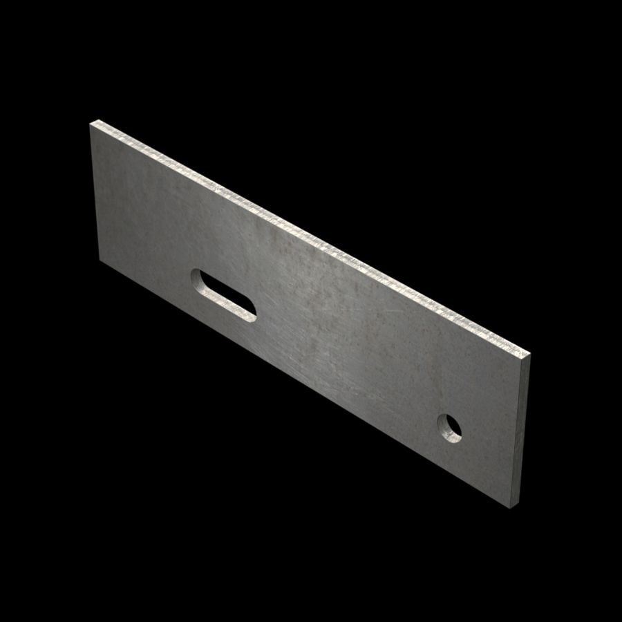 McNICHOLS® Accessories Carrier Plates - Bar Grating, Stainless Steel, Type 304, 3/16" Gauge (.1875" Thick), CP-BG-925 Bar Grating Stair Tread Carrier Plates - Pair (2-1/2" Height x 8-9/16" Width), Punched with a Mounting Slot and Bolt Hole McNICHOLS® Accessories Carrier Plates - Bar Grating, Stainless Steel, Type 304, 3/16" Gauge (.1875" Thick), CP-BG-925 Bar Grating Stair Tread Carrier Plates - Pair (2-1/2" Height x 8-9/16" Width), Punched with a Mounting Slot and Bolt Hole