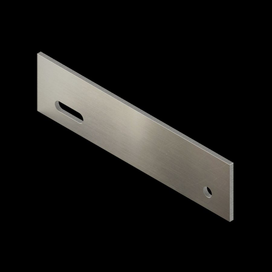 McNICHOLS® Accessories Carrier Plates - Bar Grating, Stainless Steel, Type 304, 3/16" Gauge (.1875" Thick), CP-BG-925 Bar Grating Stair Tread Carrier Plates - Pair (2-1/2" Height x 9-3/4" Width) McNICHOLS® Accessories Carrier Plates - Bar Grating, Stainless Steel, Type 304, 3/16" Gauge (.1875" Thick), CP-BG-925 Bar Grating Stair Tread Carrier Plates - Pair (2-1/2" Height x 9-3/4" Width)