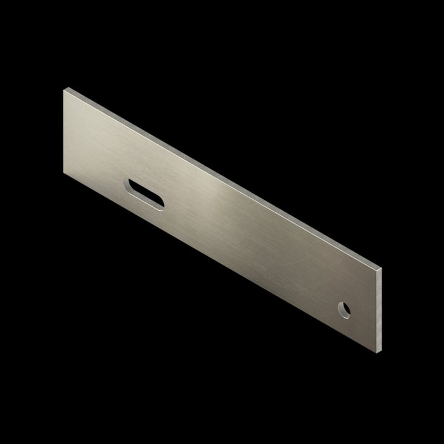 McNICHOLS® Accessories Carrier Plates - Bar Grating, Stainless Steel, Type 304, 3/16" Gauge (.1875" Thick), CP-BG-1025 Bar Grating Stair Tread Carrier Plates - Pair (2-1/2" Height x 10-15/16" Width) McNICHOLS® Accessories Carrier Plates - Bar Grating, Stainless Steel, Type 304, 3/16" Gauge (.1875" Thick), CP-BG-1025 Bar Grating Stair Tread Carrier Plates - Pair (2-1/2" Height x 10-15/16" Width)
