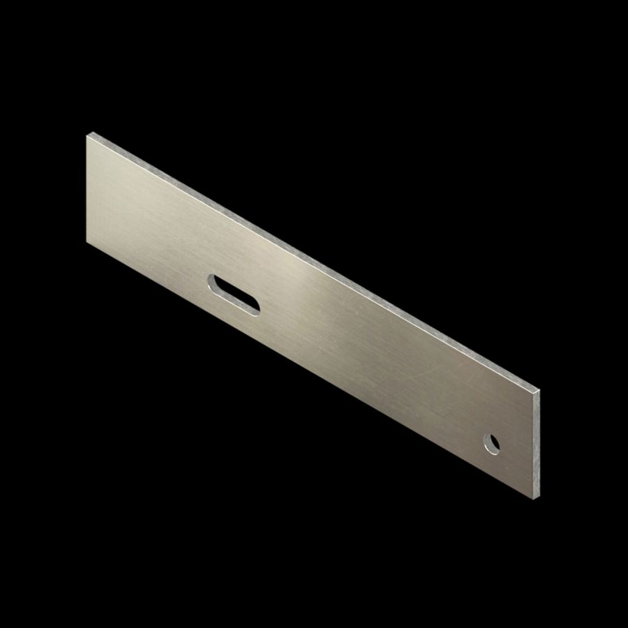 McNICHOLS® Accessories Carrier Plates - Bar Grating, Stainless Steel, Type 304, 3/16" Gauge (.1875" Thick), CP-BG-1225 Bar Grating Stair Tread Carrier Plates - Pair (2-1/2" Height x 12-1/8" Width) McNICHOLS® Accessories Carrier Plates - Bar Grating, Stainless Steel, Type 304, 3/16" Gauge (.1875" Thick), CP-BG-1225 Bar Grating Stair Tread Carrier Plates - Pair (2-1/2" Height x 12-1/8" Width)