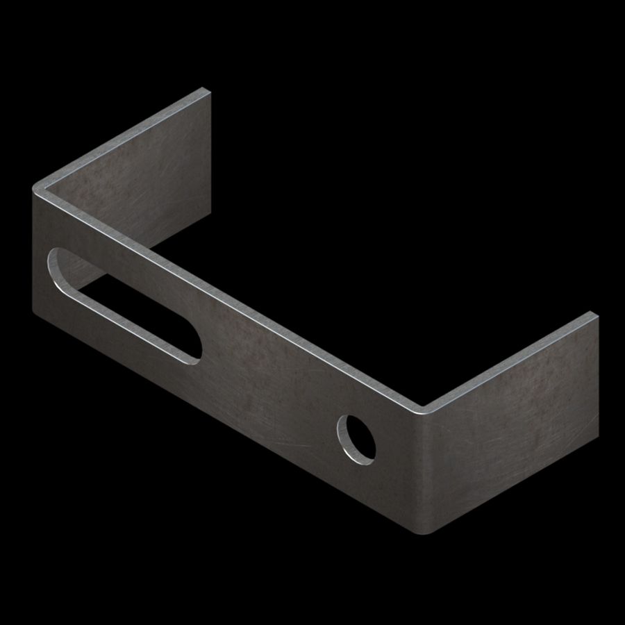 McNICHOLS® Accessories Carrier Plates - Plank Grating, Carbon Steel, Hot Rolled, 12 Gauge (.1046" Thick), CP-PG-215 Plank Grating Stair Tread Carrier Plates - Pair (1-3/16" Height x 4-1/2" Width) McNICHOLS® Accessories Carrier Plates - Plank Grating, Carbon Steel, Hot Rolled, 12 Gauge (.1046" Thick), CP-PG-215 Plank Grating Stair Tread Carrier Plates - Pair (1-3/16" Height x 4-1/2" Width)
