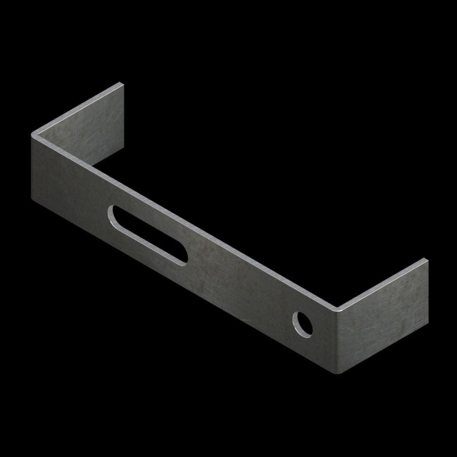 McNICHOLS® Accessories Carrier Plates - Plank Grating, Carbon Steel, Hot Rolled, 12 Gauge (.1046" Thick), CP-PG-315 Plank Grating Stair Tread Carrier Plates - Pair (1-3/16" Height x 6-3/4" Width) McNICHOLS® Accessories Carrier Plates - Plank Grating, Carbon Steel, Hot Rolled, 12 Gauge (.1046" Thick), CP-PG-315 Plank Grating Stair Tread Carrier Plates - Pair (1-3/16" Height x 6-3/4" Width)
