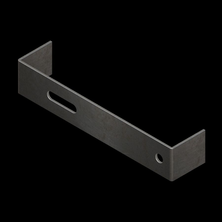 McNICHOLS® Accessories Carrier Plates - Plank Grating, Carbon Steel, Hot Rolled, 12 Gauge (.1046" Thick), CP-PG-420 Plank Grating Stair Tread Carrier Plates - Pair (1-11/16" Height x 9-1/4" Width) McNICHOLS® Accessories Carrier Plates - Plank Grating, Carbon Steel, Hot Rolled, 12 Gauge (.1046" Thick), CP-PG-420 Plank Grating Stair Tread Carrier Plates - Pair (1-11/16" Height x 9-1/4" Width)