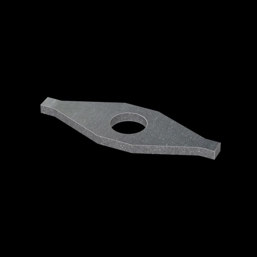 McNICHOLS® Accessories Fastener, Galvanized Steel, G90, No. 69008 Diamond Anchor Device (Hardware Available Separately) McNICHOLS® Accessories Fastener, Galvanized Steel, G90, No. 69008 Diamond Anchor Device (Hardware Available Separately)