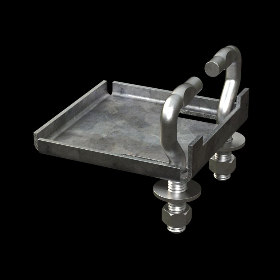 McNICHOLS® Accessories Fastener, Galvanized Steel, G90, Type ACA-20 Anchor & Clamp Assembly (Hardware Integral with Assembly) McNICHOLS® Accessories Fastener, Galvanized Steel, G90, Type ACA-20 Anchor & Clamp Assembly (Hardware Integral with Assembly)