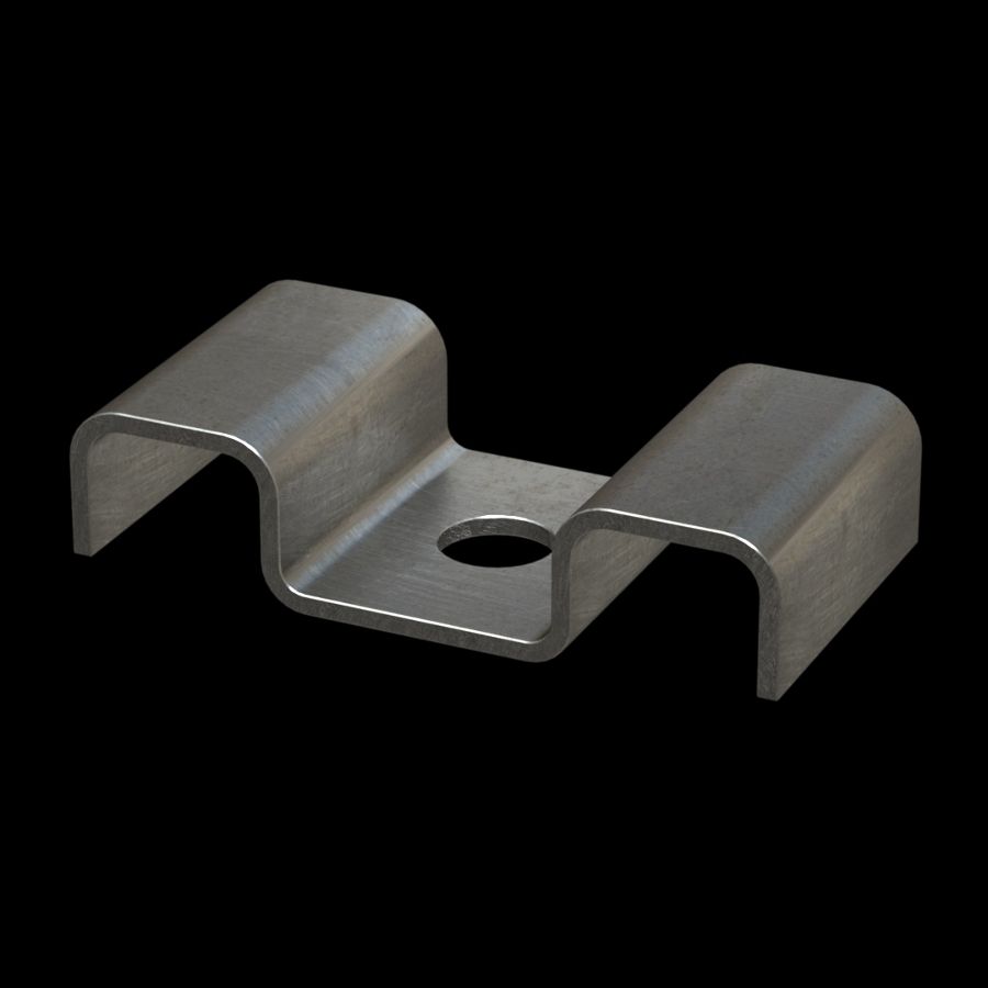 McNICHOLS® Accessories Fastener, Stainless Steel, Type 316, Type M2 Saddle Clip (Hardware Available Separately) McNICHOLS® Accessories Fastener, Stainless Steel, Type 316, Type M2 Saddle Clip (Hardware Available Separately)