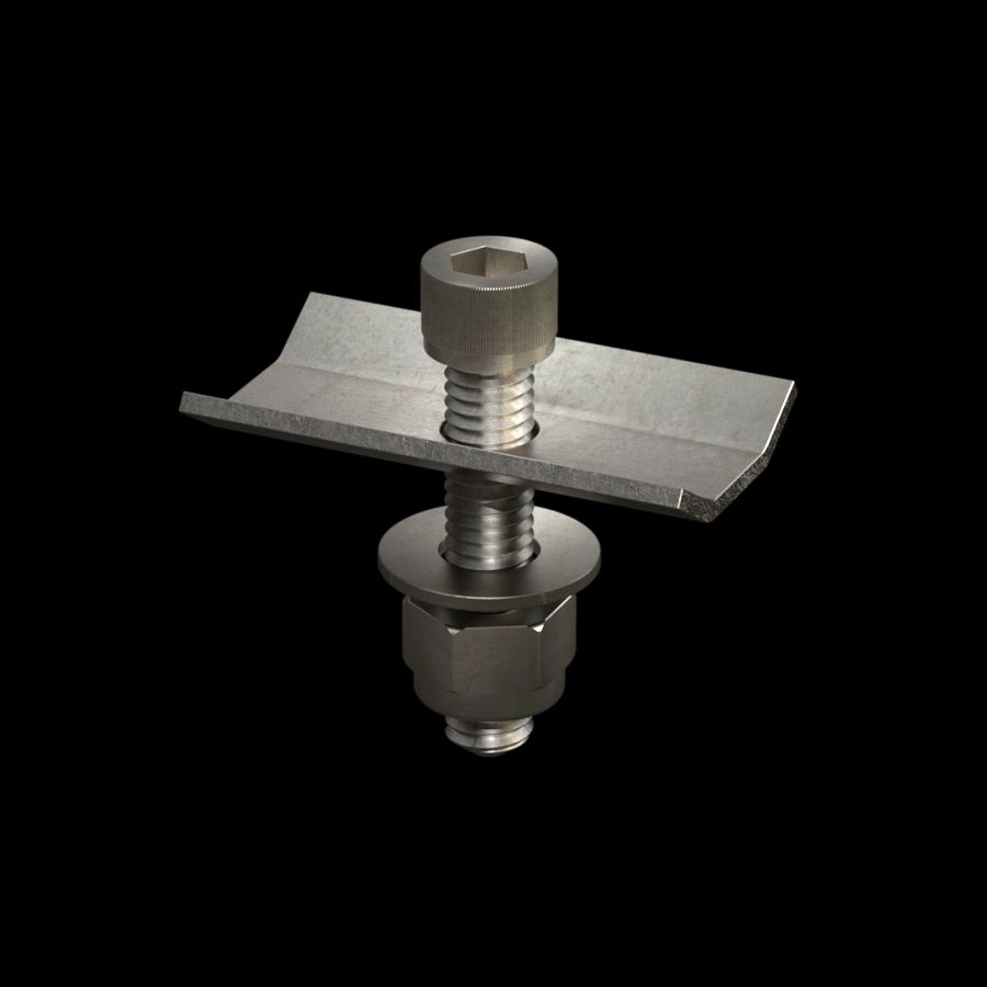 McNICHOLS® Accessories Fastener, Stainless Steel, Type 316, Type RI-4010/15 Insert (Hardware Integral with Insert) McNICHOLS® Accessories Fastener, Stainless Steel, Type 316, Type RI-4010/15 Insert (Hardware Integral with Insert)