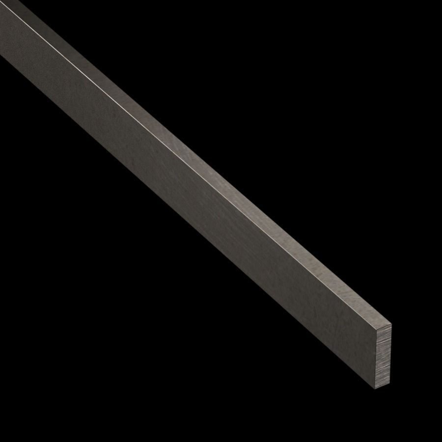 McNICHOLS® Accessories Flat Bar, Carbon Steel, Hot Rolled, 1/4" Gauge (.2500" Thick), Flat Bar (1" Width) McNICHOLS® Accessories Flat Bar, Carbon Steel, Hot Rolled, 1/4" Gauge (.2500" Thick), Flat Bar (1" Width)