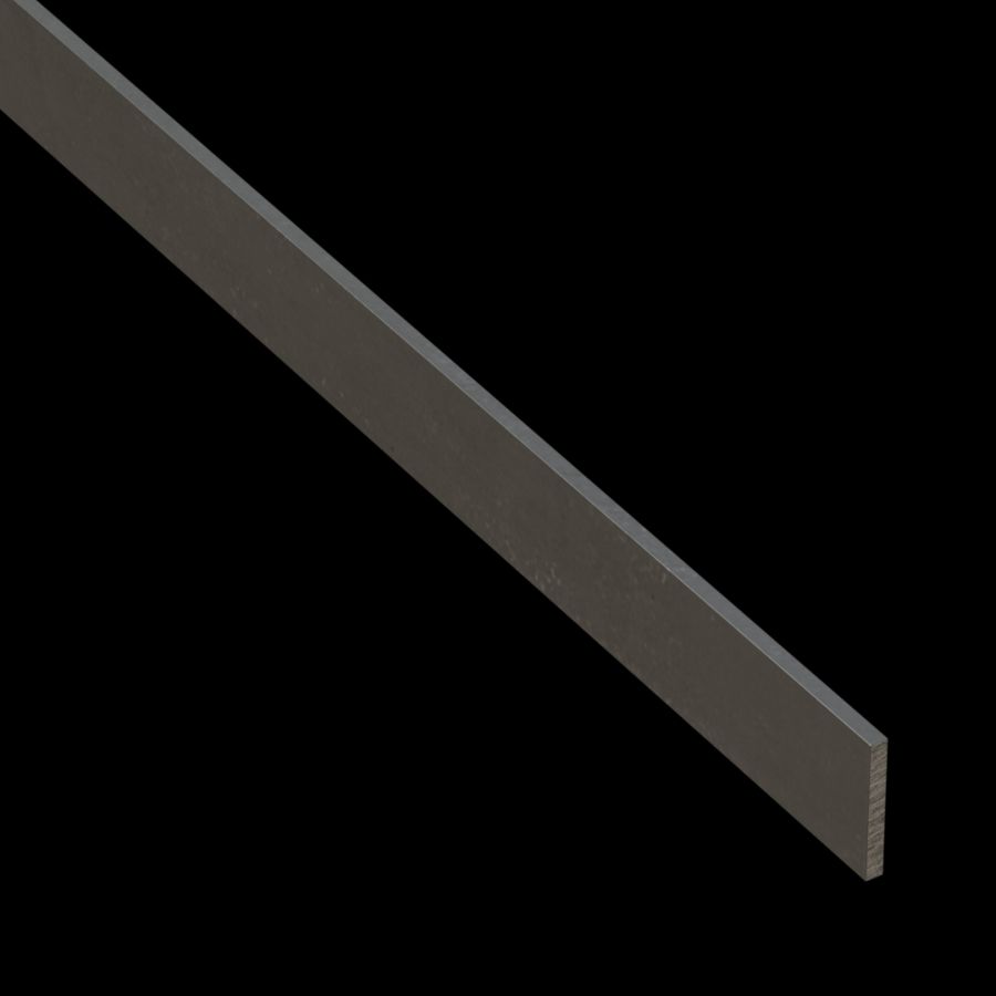 McNICHOLS® Accessories Flat Bar, Carbon Steel, Hot Rolled, 1/8" Gauge (.1250" Thick), Flat Bar (1" Width) McNICHOLS® Accessories Flat Bar, Carbon Steel, Hot Rolled, 1/8" Gauge (.1250" Thick), Flat Bar (1" Width)