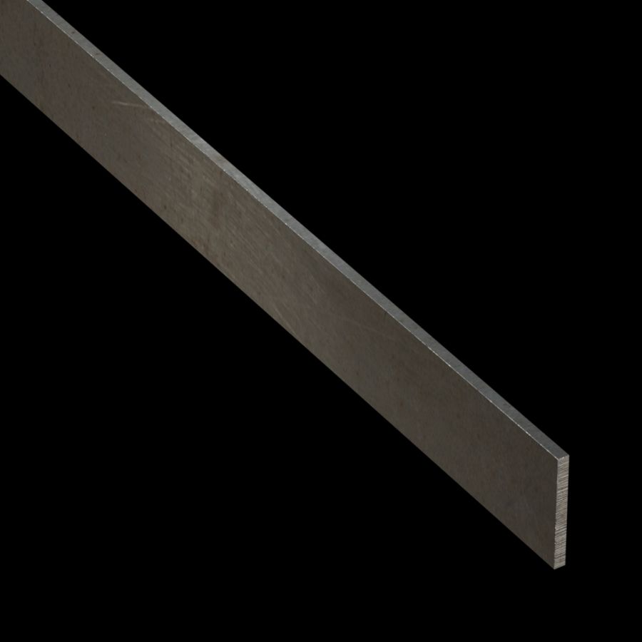 McNICHOLS® Accessories Flat Bar, Carbon Steel, Hot Rolled, 1/8" Thick (.1250" Thick), Flat Bar (1-1/4" Height)