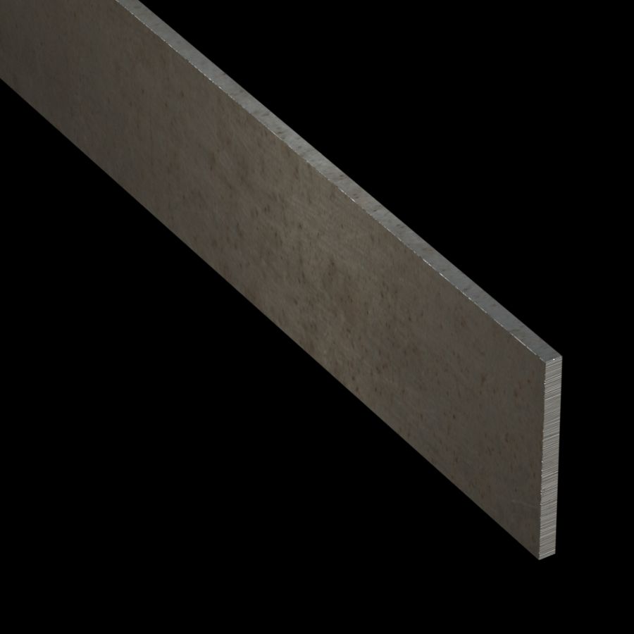McNICHOLS® Accessories Flat Bar, Carbon Steel, Hot Rolled, 3/16" Gauge (.1875" Thick), Flat Bar (2-1/4" Width) McNICHOLS® Accessories Flat Bar, Carbon Steel, Hot Rolled, 3/16" Gauge (.1875" Thick), Flat Bar (2-1/4" Width)