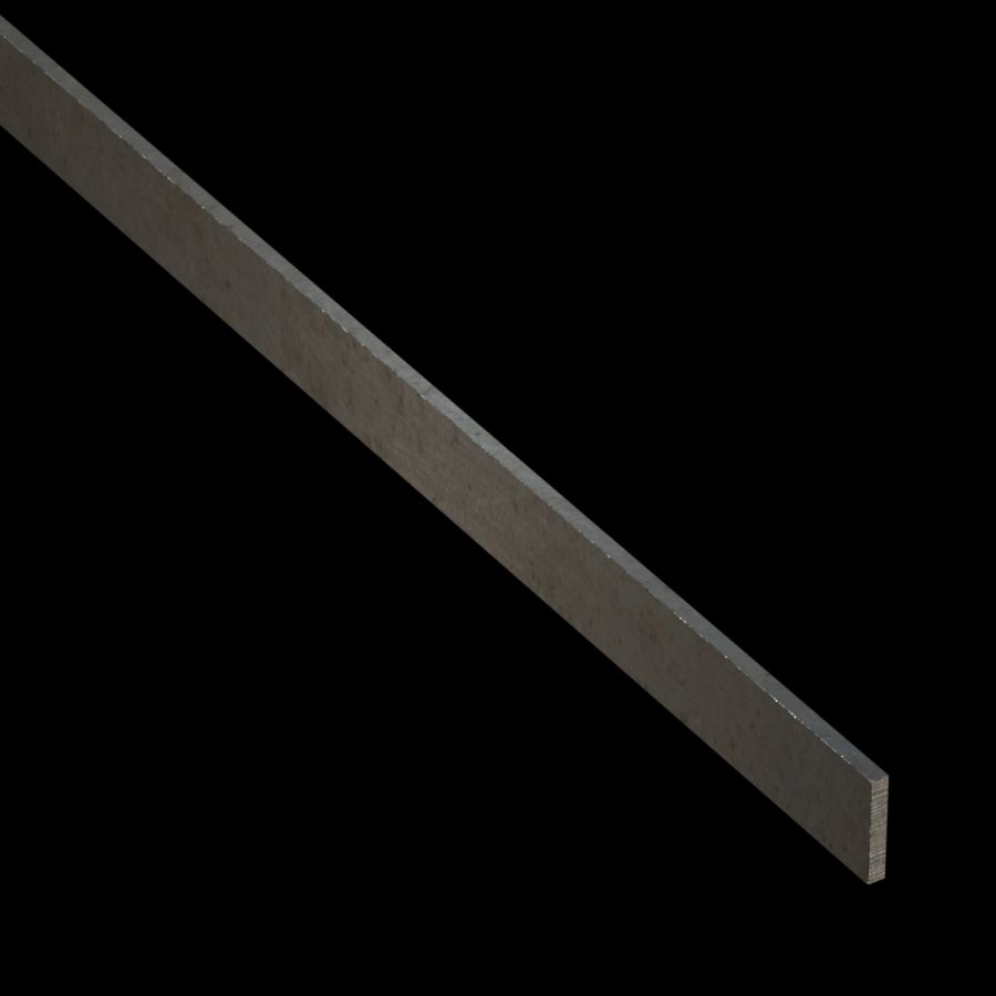 McNICHOLS® Accessories Flat Bar, Carbon Steel, Hot Rolled, 1/8" Gauge (.1250" Thick), Flat Bar (3/4" Width) McNICHOLS® Accessories Flat Bar, Carbon Steel, Hot Rolled, 1/8" Gauge (.1250" Thick), Flat Bar (3/4" Width)