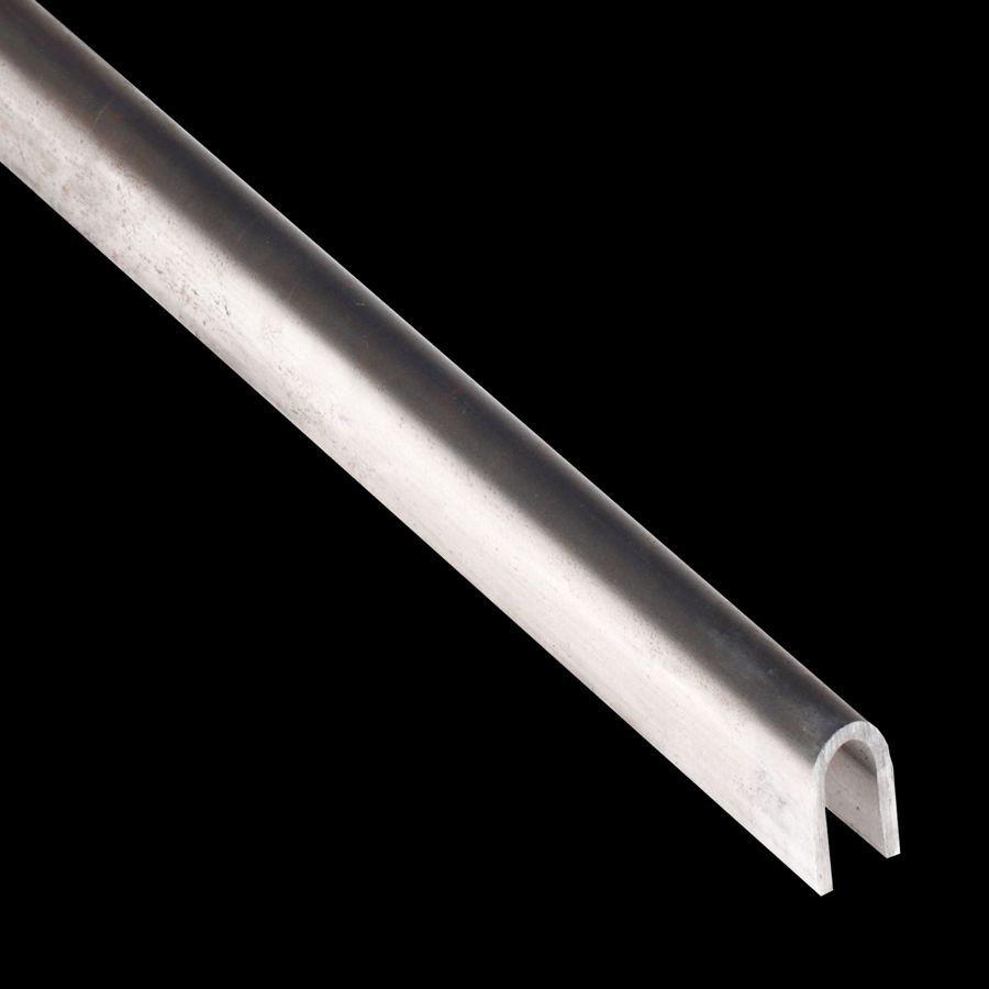 McNICHOLS® Accessories U-Edging, Carbon Steel, Hot Rolled, 11 Gauge (.1196" Thick), Type 401 U-Edging (1/4" Opening x 1" Width) McNICHOLS® Accessories U-Edging, Carbon Steel, Hot Rolled, 11 Gauge (.1196" Thick), Type 401 U-Edging (1/4" Opening x 1" Width)