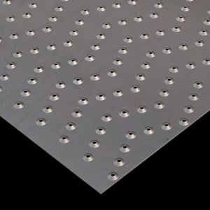 Perforated metal clearance decking