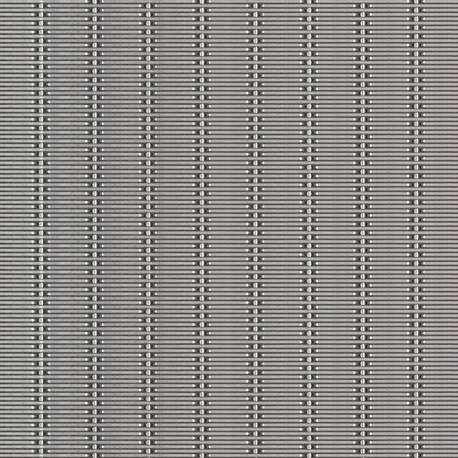 McNICHOLS® Wire Mesh Designer Mesh, SHIRE™ 2130, Stainless Steel, Type 316, Woven - Flat Top Cladding Weave, 0% Open Area McNICHOLS® Wire Mesh Designer Mesh, SHIRE™ 2130, Stainless Steel, Type 316, Woven - Flat Top Cladding Weave, 0% Open Area