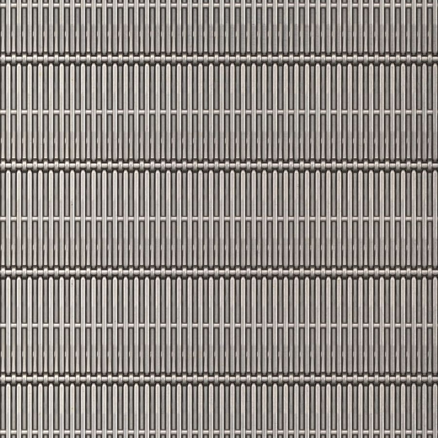 McNICHOLS® Wire Mesh Designer Mesh, SHIRE™ 2131, Stainless Steel, Type 316, Woven - Hollow Center Dutch-Style Weave, 0% Open Area McNICHOLS® Wire Mesh Designer Mesh, SHIRE™ 2131, Stainless Steel, Type 316, Woven - Hollow Center Dutch-Style Weave, 0% Open Area