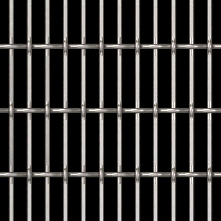 McNICHOLS® Wire Mesh Designer Mesh, CHATEAU™ 3120, Stainless Steel, Type 316, Woven - Flat Top/Plain Weave, 66% Open Area McNICHOLS® Wire Mesh Designer Mesh, CHATEAU™ 3120, Stainless Steel, Type 316, Woven - Flat Top/Plain Weave, 66% Open Area