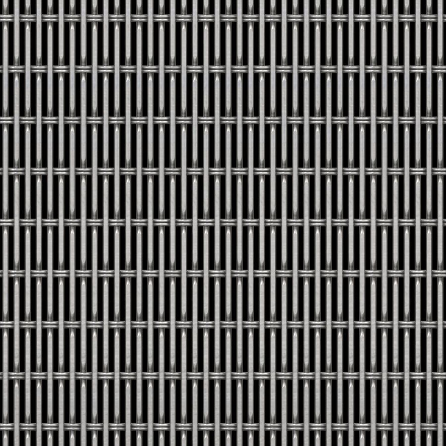 McNICHOLS® Wire Mesh Designer Mesh, SHIRE™ 4223, Stainless Steel, Type 316, Woven - Flat Top Weave, 43% Open Area McNICHOLS® Wire Mesh Designer Mesh, SHIRE™ 4223, Stainless Steel, Type 316, Woven - Flat Top Weave, 43% Open Area