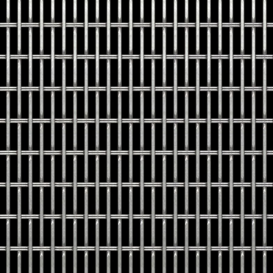 McNICHOLS® Wire Mesh Designer Mesh, SHIRE™ 4243, Stainless Steel, Type 316, Woven - Flat Top Weave, 57% Open Area McNICHOLS® Wire Mesh Designer Mesh, SHIRE™ 4243, Stainless Steel, Type 316, Woven - Flat Top Weave, 57% Open Area