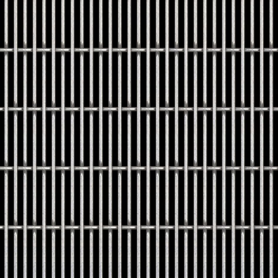 McNICHOLS® Wire Mesh Designer Mesh, SHIRE™ 4391, Stainless Steel, Type 316, Woven - Flat Top Weave, 52% Open Area McNICHOLS® Wire Mesh Designer Mesh, SHIRE™ 4391, Stainless Steel, Type 316, Woven - Flat Top Weave, 52% Open Area