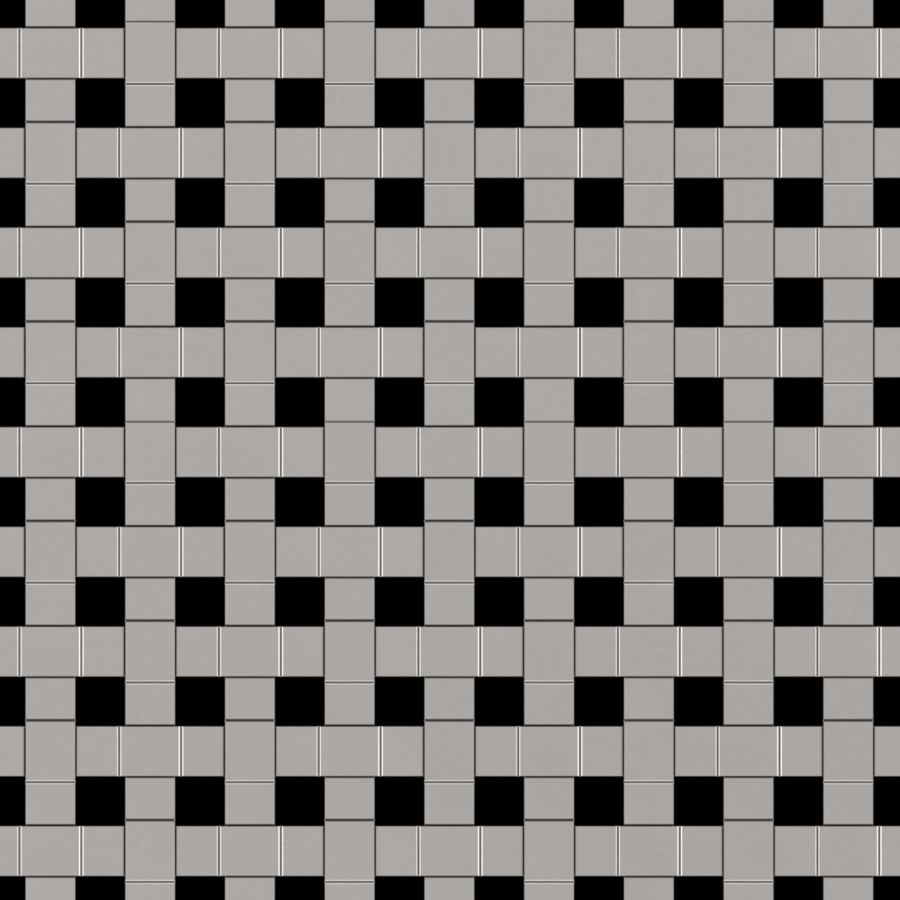 McNICHOLS® Wire Mesh Designer Mesh, ASHLAND™ 8025, Stainless Steel, Type 316, Woven - Flat Wire Plain Weave, 25% Open Area McNICHOLS® Wire Mesh Designer Mesh, ASHLAND™ 8025, Stainless Steel, Type 316, Woven - Flat Wire Plain Weave, 25% Open Area