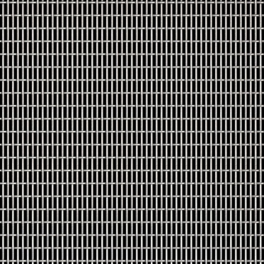 McNICHOLS® Wire Mesh Designer Mesh, SHIRE™ 8141, Stainless Steel, Type 316, Woven - Plain Weave, 38% Open Area McNICHOLS® Wire Mesh Designer Mesh, SHIRE™ 8141, Stainless Steel, Type 316, Woven - Plain Weave, 38% Open Area