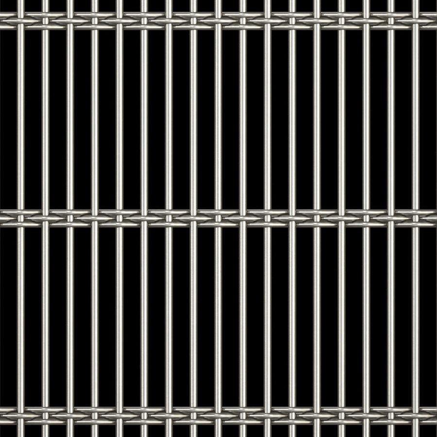 McNICHOLS® Wire Mesh Designer Mesh, AURA™ 8155, Stainless Steel, Type 316, Woven - Rigid Cable-Style Weave, 62% Open Area McNICHOLS® Wire Mesh Designer Mesh, AURA™ 8155, Stainless Steel, Type 316, Woven - Rigid Cable-Style Weave, 62% Open Area