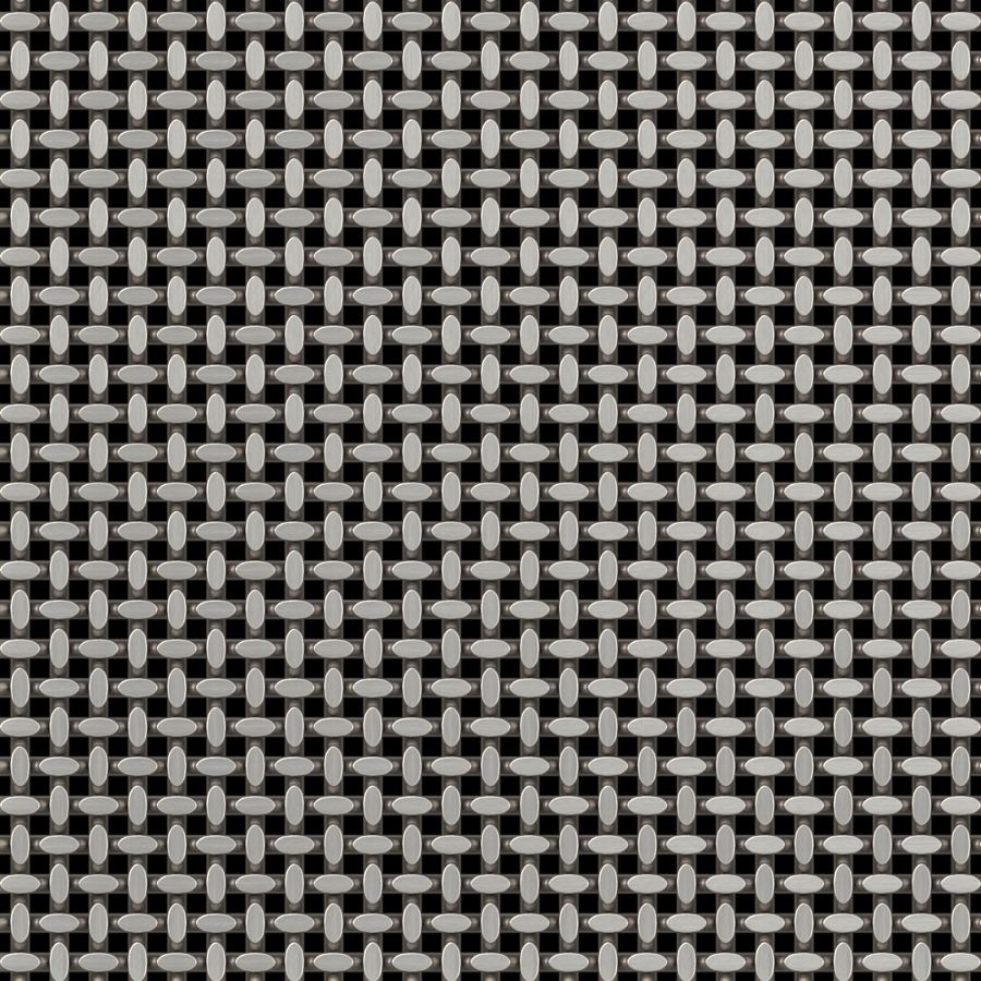 McNICHOLS® Wire Mesh Designer Mesh, TECHNA™ 8163, Stainless Steel, Type 316, Woven - Plain Weave, 37% Open Area McNICHOLS® Wire Mesh Designer Mesh, TECHNA™ 8163, Stainless Steel, Type 316, Woven - Plain Weave, 37% Open Area