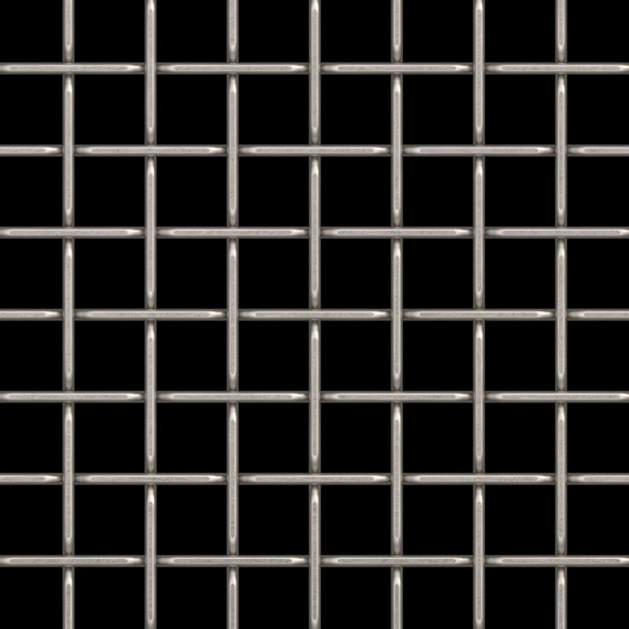 McNICHOLS® Wire Mesh Designer Mesh, TECHNA™ 8168, Stainless Steel, Type 316, Woven - Flat Top Weave, 74% Open Area McNICHOLS® Wire Mesh Designer Mesh, TECHNA™ 8168, Stainless Steel, Type 316, Woven - Flat Top Weave, 74% Open Area