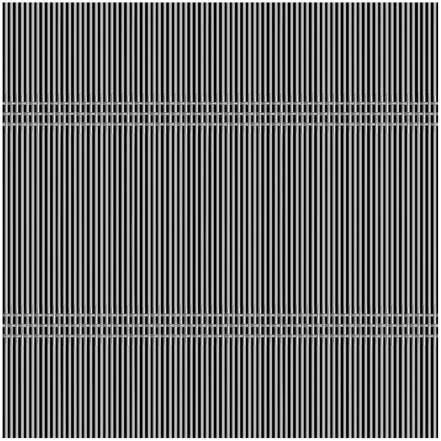 McNICHOLS® Wire Mesh Designer Mesh, SHIRE™ 8212, Stainless Steel, Type 316, Woven - Triple Shute Weave, 39% Open Area McNICHOLS® Wire Mesh Designer Mesh, SHIRE™ 8212, Stainless Steel, Type 316, Woven - Triple Shute Weave, 39% Open Area