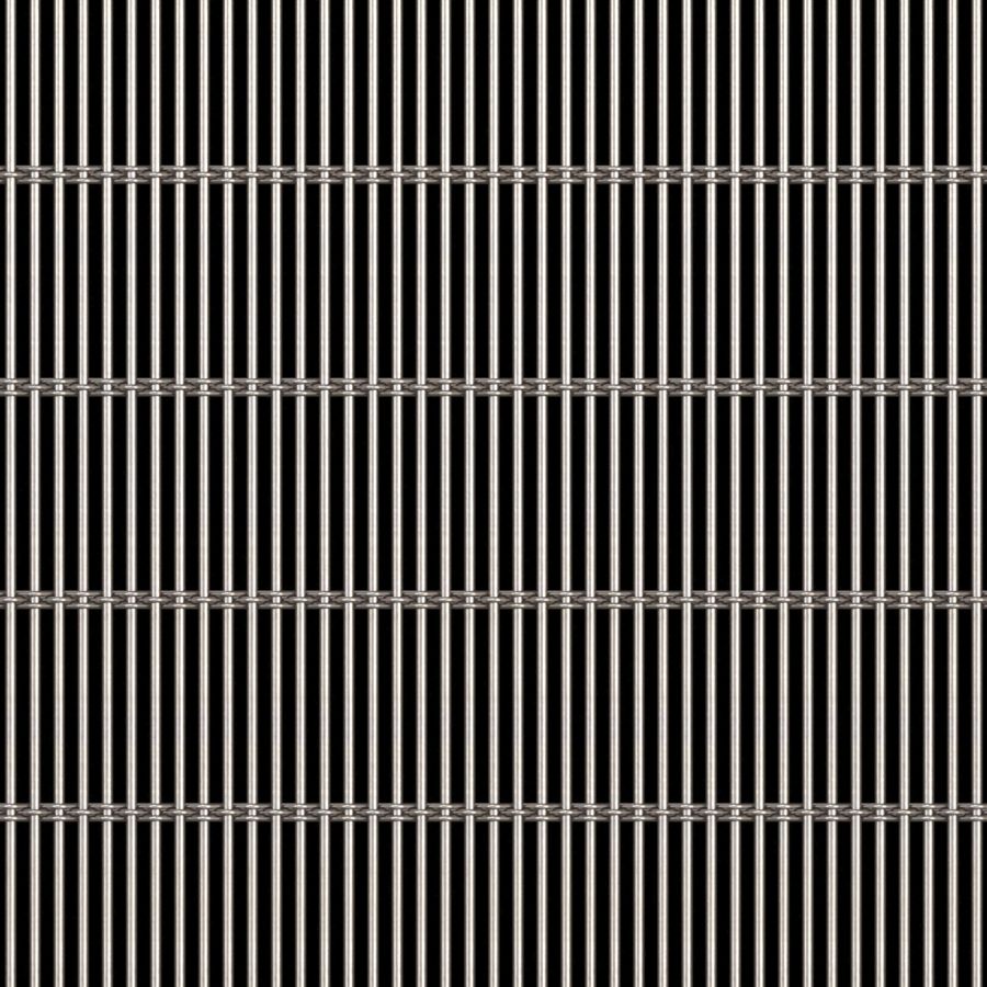 McNICHOLS® Wire Mesh Designer Mesh, AURA™ 8858, Stainless Steel, Type 316, Woven - Rigid Cable-Style Weave, 51% Open Area McNICHOLS® Wire Mesh Designer Mesh, AURA™ 8858, Stainless Steel, Type 316, Woven - Rigid Cable-Style Weave, 51% Open Area