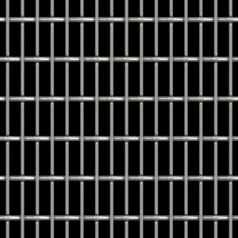 McNICHOLS® Wire Mesh Designer Mesh, CHATEAU™ 8860, Stainless Steel, Type 316, Woven - Flat Top/Plain Weave, 64% Open Area McNICHOLS® Wire Mesh Designer Mesh, CHATEAU™ 8860, Stainless Steel, Type 316, Woven - Flat Top/Plain Weave, 64% Open Area