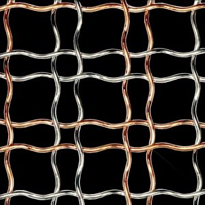 Designer Wire Mesh - Copper/Stainless - 33447400