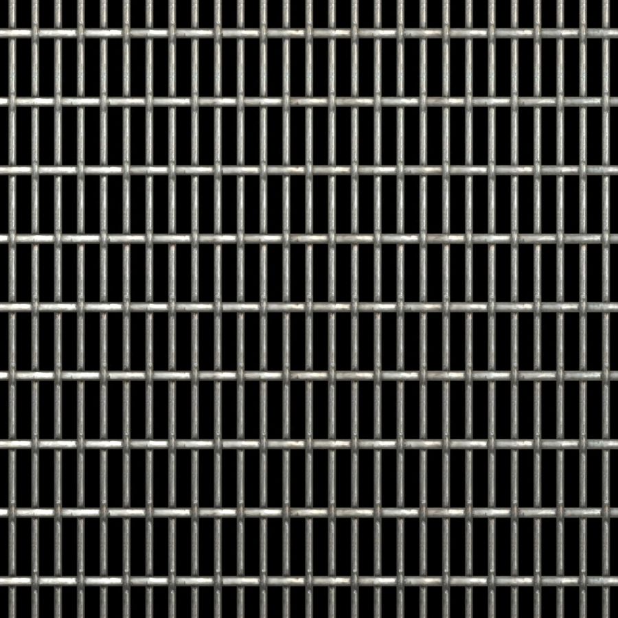 McNICHOLS® Wire Mesh Designer Mesh, CHATEAU™ 3125, Carbon Steel, Cold Rolled, Woven - Lock Crimp/Plain Weave, 59% Open Area McNICHOLS® Wire Mesh Designer Mesh, CHATEAU™ 3125, Carbon Steel, Cold Rolled, Woven - Lock Crimp/Plain Weave, 59% Open Area