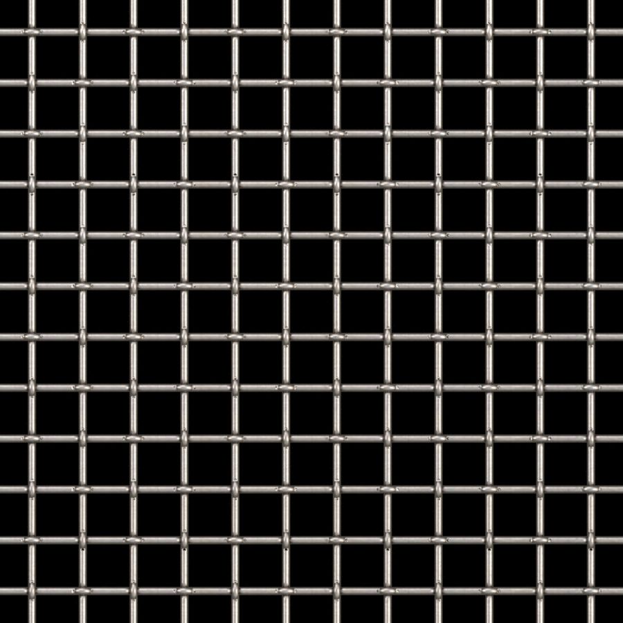 McNICHOLS® Wire Mesh Designer Mesh, TALICA™ 4270, Carbon Steel, Cold Rolled, Woven - Lockcrimp Weave, 70% Open Area McNICHOLS® Wire Mesh Designer Mesh, TALICA™ 4270, Carbon Steel, Cold Rolled, Woven - Lockcrimp Weave, 70% Open Area