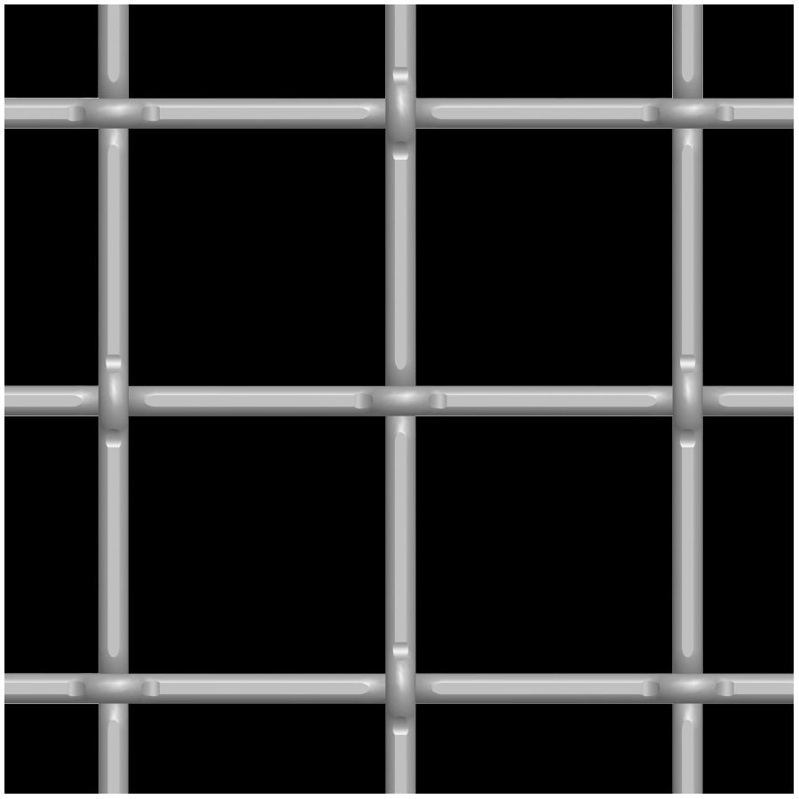 McNICHOLS® Wire Mesh Designer Mesh, TECHNA™ 8162, Carbon Steel, Cold Rolled, Woven - Lock Crimp Weave, 80% Open Area McNICHOLS® Wire Mesh Designer Mesh, TECHNA™ 8162, Carbon Steel, Cold Rolled, Woven - Lock Crimp Weave, 80% Open Area