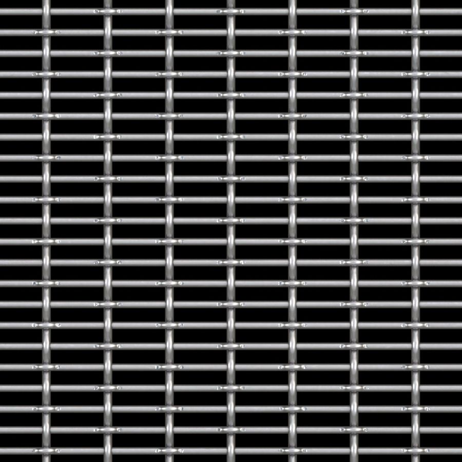 McNICHOLS® Wire Mesh Designer Mesh, CHATEAU™ 3105, Aluminum, Alloy 1350-H19, Woven - Flat Top/Plain Weave, 58% Open Area McNICHOLS® Wire Mesh Designer Mesh, CHATEAU™ 3105, Aluminum, Alloy 1350-H19, Woven - Flat Top/Plain Weave, 58% Open Area