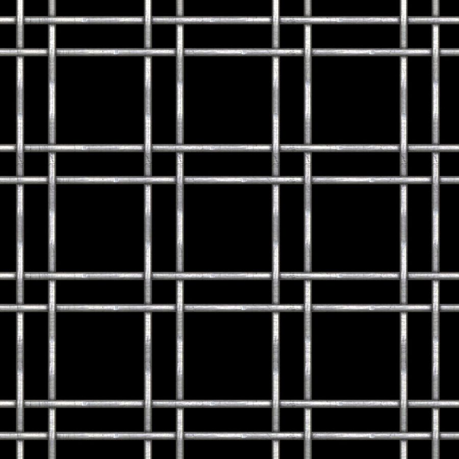 McNICHOLS® Wire Mesh Designer Mesh, TECHNA™ 3150, Aluminum, Alloy 1350-H19, Woven - Double Wire Intercrimp Weave, 74% Open Area McNICHOLS® Wire Mesh Designer Mesh, TECHNA™ 3150, Aluminum, Alloy 1350-H19, Woven - Double Wire Intercrimp Weave, 74% Open Area