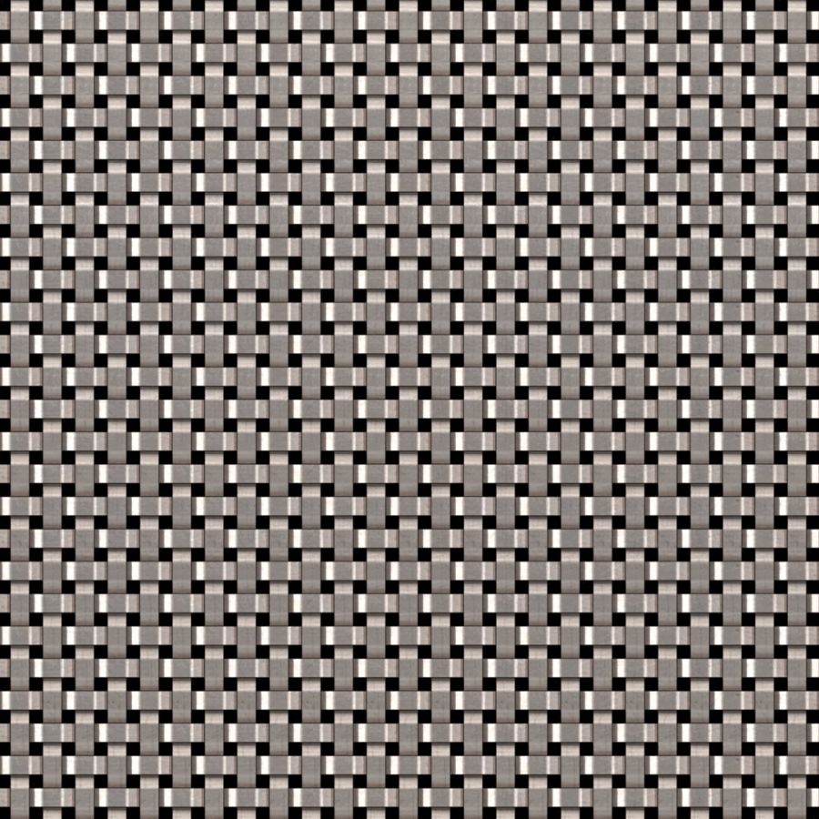 McNICHOLS® Wire Mesh Designer Mesh, ASHLAND™ 2015, Stainless Steel, Type 304, Woven - Flat Wire Plain Weave, 27% Open Area McNICHOLS® Wire Mesh Designer Mesh, ASHLAND™ 2015, Stainless Steel, Type 304, Woven - Flat Wire Plain Weave, 27% Open Area