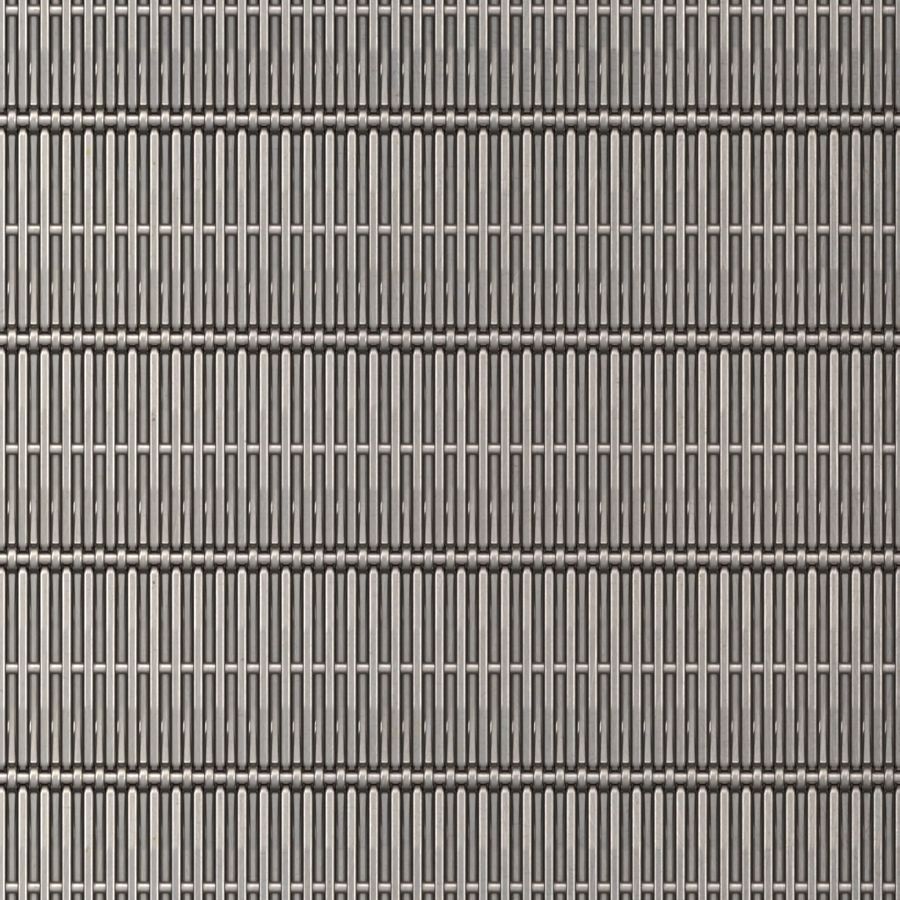 McNICHOLS® Wire Mesh Designer Mesh, SHIRE™ 2131, Stainless Steel, Type 304, Woven - Hollow Center Dutch-Style Weave, 0% Open Area McNICHOLS® Wire Mesh Designer Mesh, SHIRE™ 2131, Stainless Steel, Type 304, Woven - Hollow Center Dutch-Style Weave, 0% Open Area
