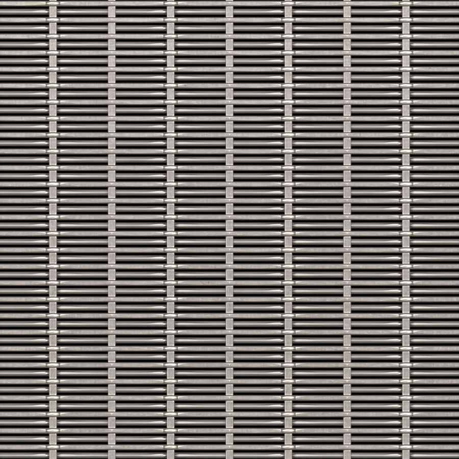 McNICHOLS® Wire Mesh Designer Mesh, SHIRE™ 2141, Stainless Steel, Type 304, Woven - Hollow Center Dutch-Style Weave, 32% Open Area McNICHOLS® Wire Mesh Designer Mesh, SHIRE™ 2141, Stainless Steel, Type 304, Woven - Hollow Center Dutch-Style Weave, 32% Open Area
