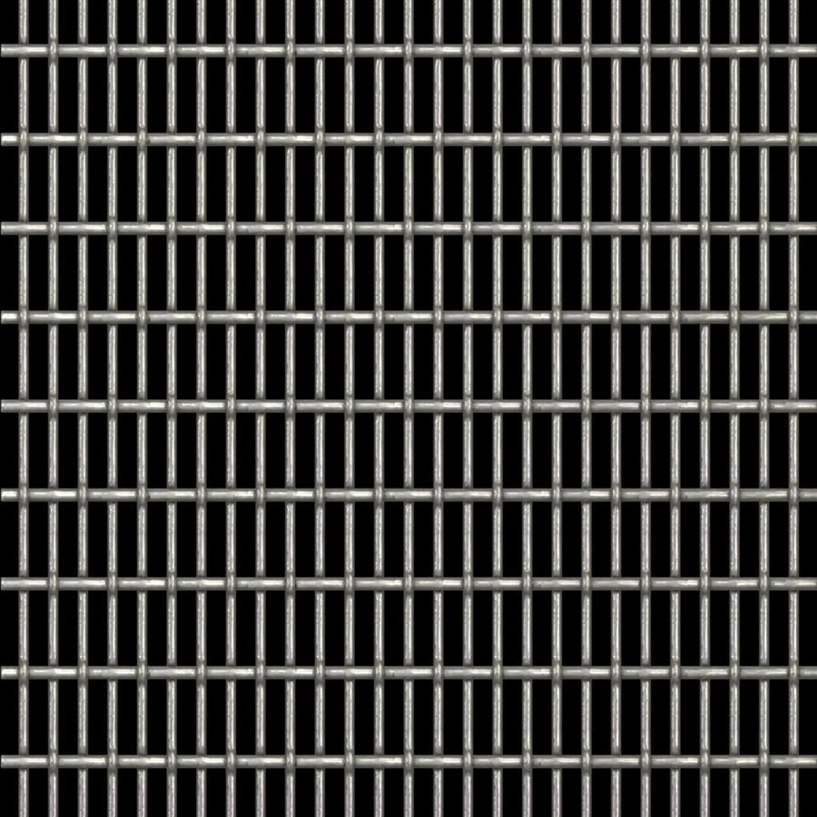 McNICHOLS® Wire Mesh Designer Mesh, CHATEAU™ 3125, Stainless Steel, Type 304, Woven - Lock Crimp/Plain Weave, 59% Open Area McNICHOLS® Wire Mesh Designer Mesh, CHATEAU™ 3125, Stainless Steel, Type 304, Woven - Lock Crimp/Plain Weave, 59% Open Area