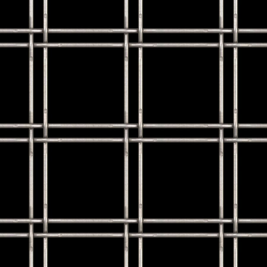 McNICHOLS® Wire Mesh Designer Mesh, TECHNA™ 3155, Stainless Steel, Type 304, Woven - Lock Crimp Weave, 75% Open Area McNICHOLS® Wire Mesh Designer Mesh, TECHNA™ 3155, Stainless Steel, Type 304, Woven - Lock Crimp Weave, 75% Open Area