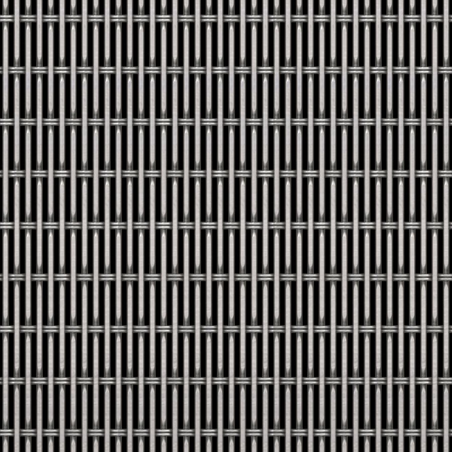 McNICHOLS® Wire Mesh Designer Mesh, SHIRE™ 4223, Stainless Steel, Type 304, Woven - Flat Top Weave, 41% Open Area McNICHOLS® Wire Mesh Designer Mesh, SHIRE™ 4223, Stainless Steel, Type 304, Woven - Flat Top Weave, 41% Open Area