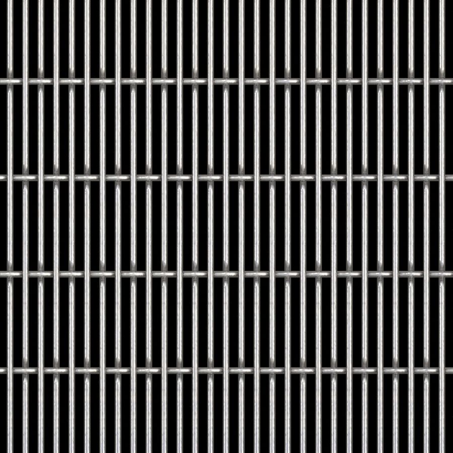McNICHOLS® Wire Mesh Designer Mesh, SHIRE™ 4391, Stainless Steel, Type 304, Woven - Flat Top Weave, 52% Open Area McNICHOLS® Wire Mesh Designer Mesh, SHIRE™ 4391, Stainless Steel, Type 304, Woven - Flat Top Weave, 52% Open Area